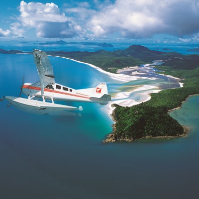 Can I fly over the Great Barrier Reef?