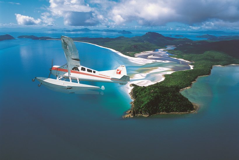 Seaplane Whitehaven Beach,